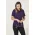  CS947LS - Womens Easy Stretch Short Sleeve Shirt - Purple
