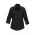  LB3600 - Ladies Plain Oasis 3/4 Sleeve Shirt - Black