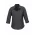  LB3600 - Ladies Plain Oasis 3/4 Sleeve Shirt - Charcoal