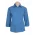  LB8200 - Ladies Micro Check 3/4 Sleeve Shirt - Mid Blue