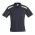  P244MS - CL - Mens United Short Sleeve Polo - Navy/Lime
