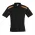  P244MS - Mens United Short Sleeve Polo - Black/Orange