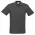  P400MS - Mens Crew Polo - Charcoal