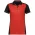  P419LS - Womens Dart Short Sleeve Polo - Black/Red