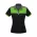  P500LS - Ladies Charger Polo - Black/Green/Grey