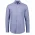  S337ML - Mens Conran Tailored Long Sleeve Shirt - French Blue/White