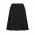  20718 - Womens Bandless Flared Skirt - Black