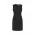  30121 - Womens Sleeveless V Neck Dress - Black