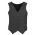  54011 - Ladies Peaked Vest with Knitted Back - Charcoal