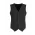 94011 - Mens Peaked Vest with Knitted Back - Black