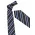  99103 - Mens Wide Contrast Stripe Tie - Patriot Blue