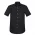  RS968MS - Mens Charlie Classic Fit Short Sleeve Shirt - Black