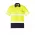  ZH535 - Unisex Hi Vis Segmented S/S Polo - Hoop Taped - Yellow/Navy