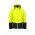 ZJ240 - Unisex Streetworx Hooded Puffer Jacket - Yellow/Navy