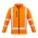  ZJ770 - Womens Hi Vis Rail X Back 2 in 1 Softshell Jacket - Orange