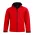  JK33K - Kids Aspen Softshell Hood Jacket - Red/Black