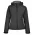  JK34 - Ladies Aspen Softshell Hood Jacket - Marl Charcoal/Charcoal