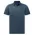  PS95 - Mens Sustainable Jacquard Knit Polo - Slate Blue