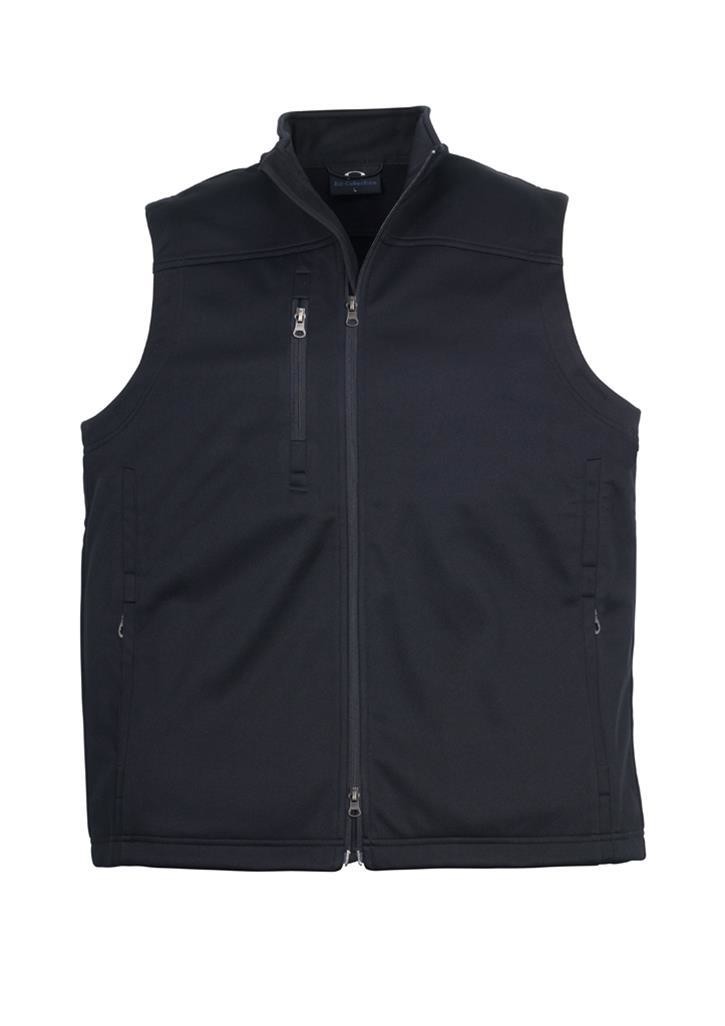 Mens Biztech Plain Soft Shell Vest | Clothing Direct AU