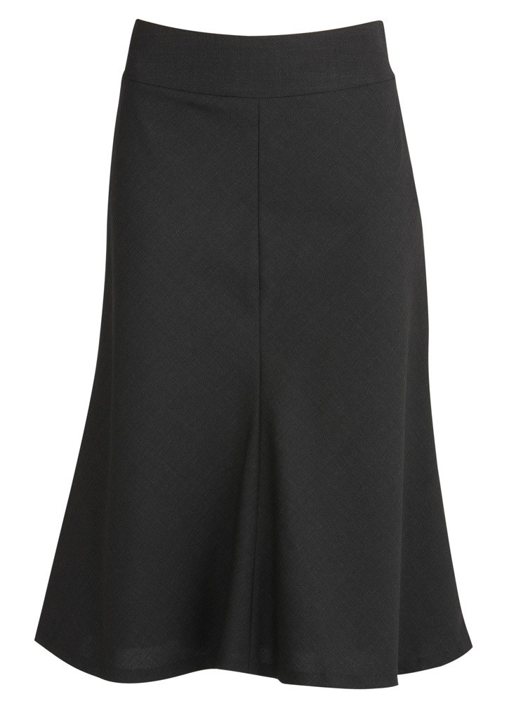 Biz Corporates | 24013 - CL | Ladies 3/4 Length Fluted Skirt