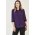  CS951LT - Womens Easy Stretch 3/4 Sleeve Shirt - Purple