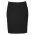 BS128LS - Ladies Classic Knee Length Skirt - Black