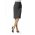  BS29323 - Ladies Classic Below Knee Skirt - Charcoal