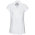  H134LS - CL - Ladies Zen Crossover Tunic - White/Silver Grey
