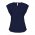  K624LS - Ladies Mia Pleat Knit Top - Midnight Blue