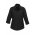  LB3600 - Ladies Plain Oasis 3/4 Sleeve Shirt - Black
