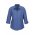  LB3600 - Ladies Plain Oasis 3/4 Sleeve Shirt - Mid Blue