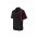  P3010 - CL - Mens Flash Polo - Black/Red