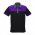  P500MS - Mens Charger Polo - Black/Purple/Grey