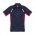  P700MS - Mens Renegade Polo - Navy/Red/Silver