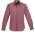  S122ML - Mens Chevron Long Sleeve Shirt - Cherry