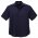  SH3603 - Mens Plain Oasis Short Sleeve Shirt - Navy