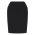  20717 - Womens Bandless Pencil Skirt - Black