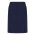  20720 - Womens Front Pleat Detail Straight Skirt - Marine
