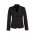  60113 - Ladies Short Jacket with Reverse Lapel - Black