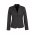  60113 - Ladies Short Jacket with Reverse Lapel - Charcoal
