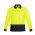  ZH232 - Unisex Hi Vis Basic Spliced Polo - Long Sleeve - Yellow/Black