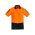  ZH315 - Mens Hi Vis Flux Short Sleeve Polo - Orange/Black