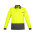  ZH410 - Mens Comfort Back Long Sleeve Polo - Yellow/Charcoal