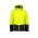  ZJ240 - Unisex Streetworx Hooded Puffer Jacket - Yellow/Navy