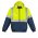  ZJ351 - Mens HI Vis Quilted Flying Jacket - Yellow/Navy