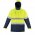  ZJ553 - Unisex Hi Vis Antarctic Softshell Taped Jacket - Yellow/Navy