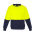  ZT475 - Unisex Hi Vis Crew Sweatshirt - Yellow/Navy