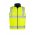  ZV358 - Mens Hi Vis Lightweight Fleece Lined Vest - Yellow