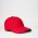  U20608RC - 6 Panel Recycled Cotton Baseball Cap - Red