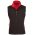  JK45 - Mens Rosewall Soft Shell Vest - Black/Red